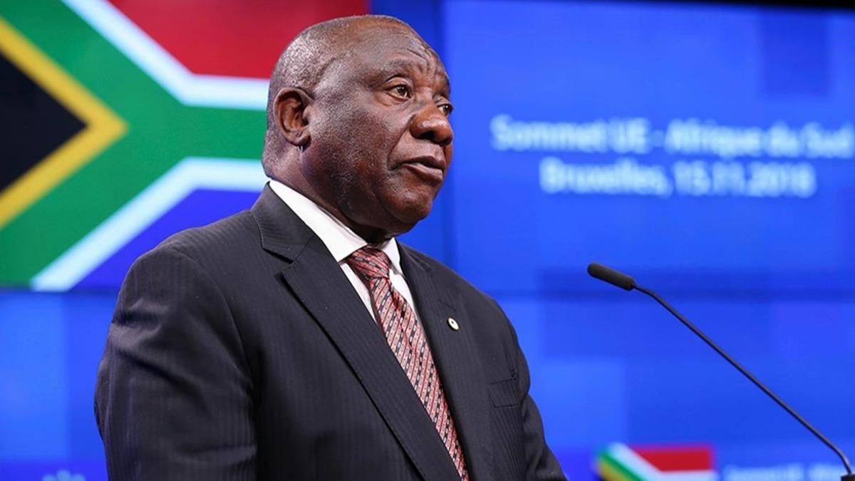 Ramaphosa: ABD'nin katlmamas dnyann sonu deil