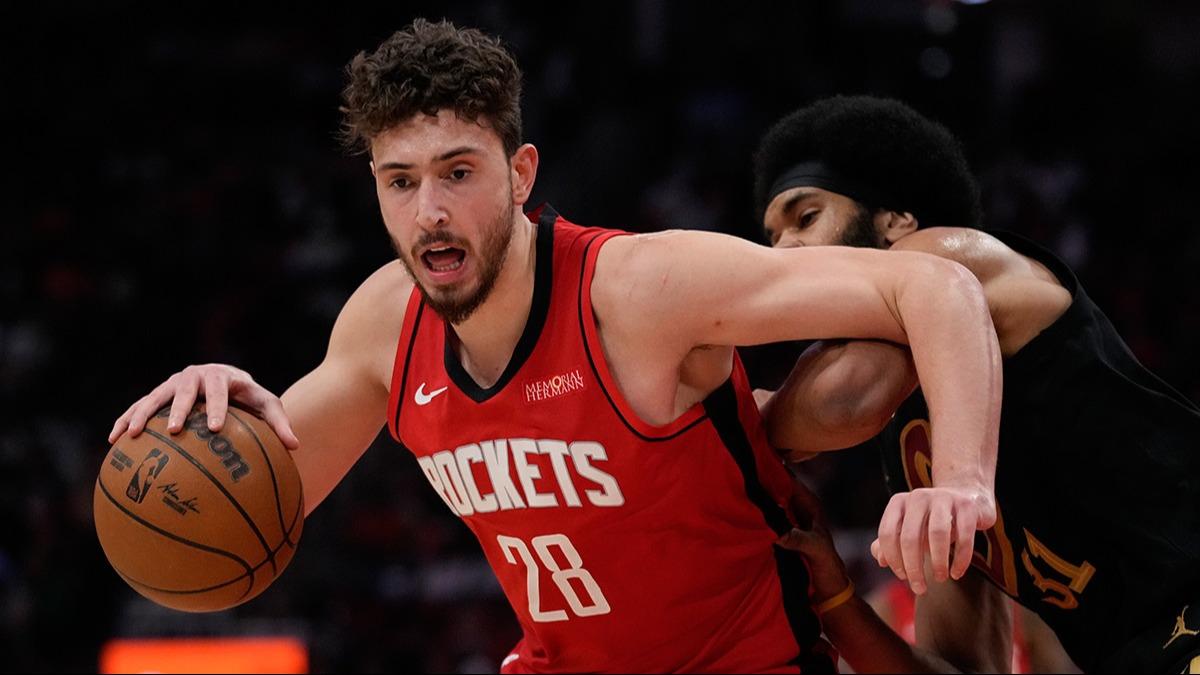 Alperen engn'den bir ''double-double'' daha! Rockets, Timberwolves'u devirdi