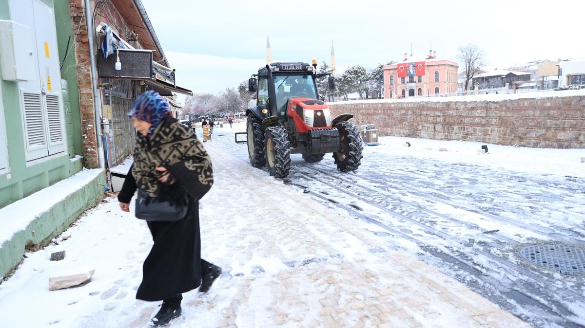 Edirne'de souk hava