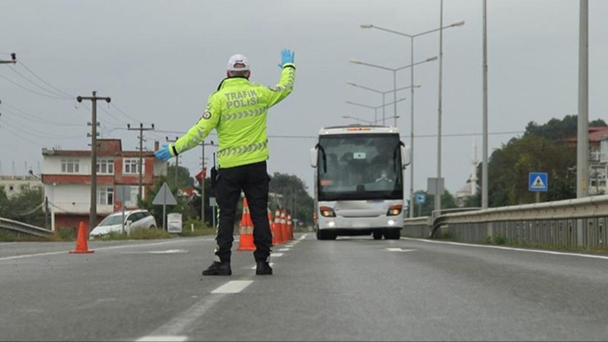 Hz ihlali yapanlara geit yok! Trafik ekipleri denetimleri sklatrd 