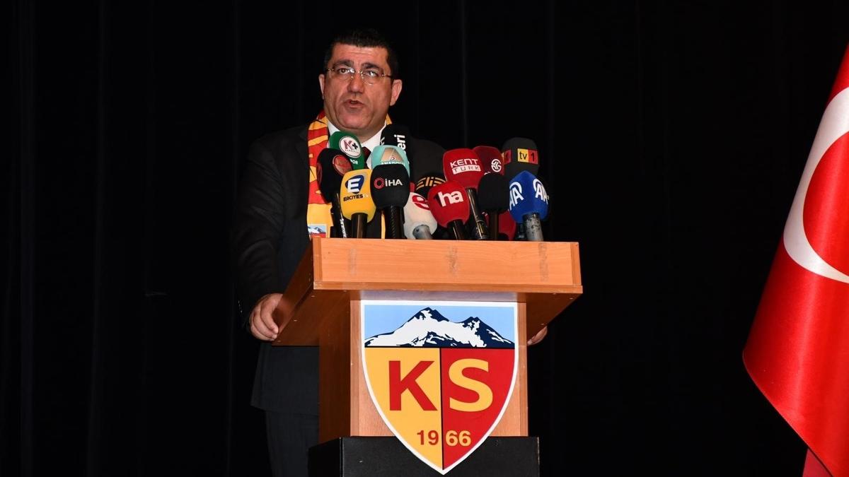 Kayserispor'da Nurettin Akaln yeniden bakan seildi