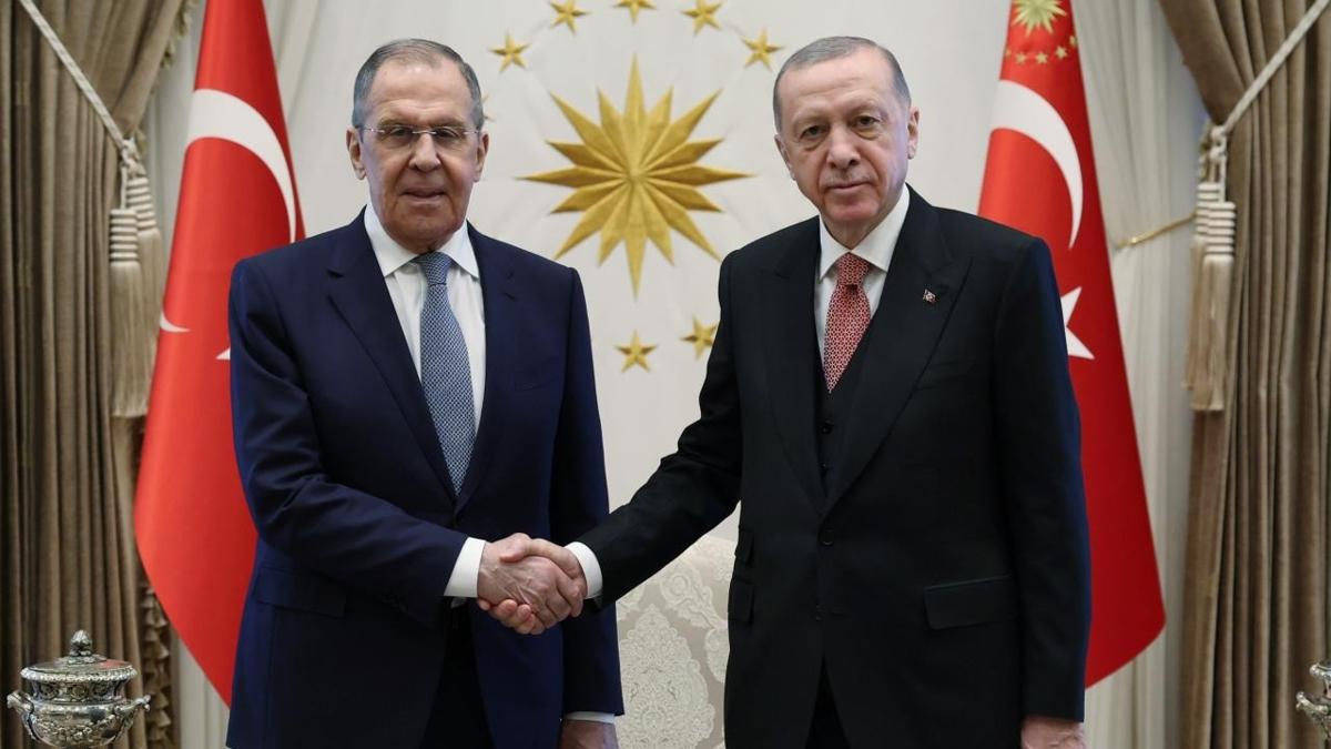 Cumhurbakan Erdoan, Lavrov'u kabul edecek