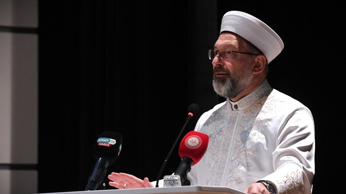 Diyanet leri Bakan Erba: ehitlerimiz, ruhuyla yaamaya devam ediyor