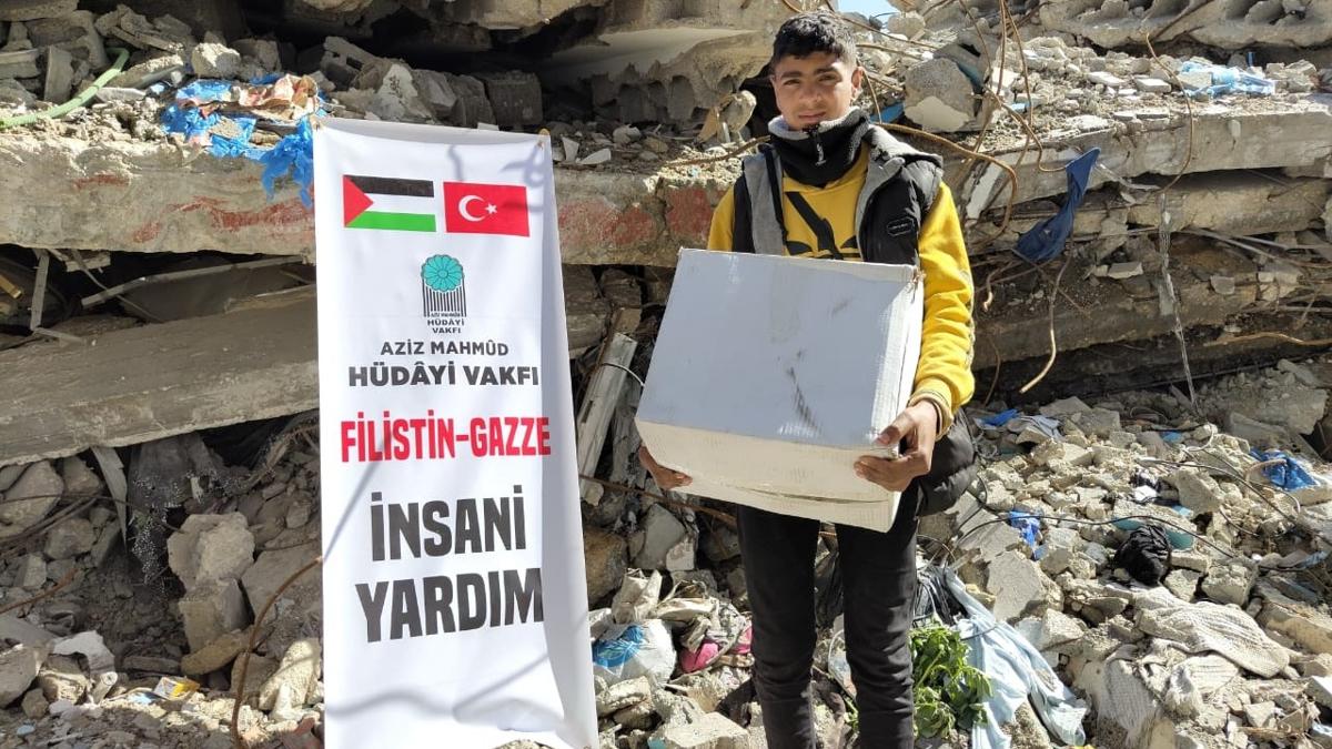 Hdayi Vakf'nn Gazze yardmlar hz kesmeden devam ediyor