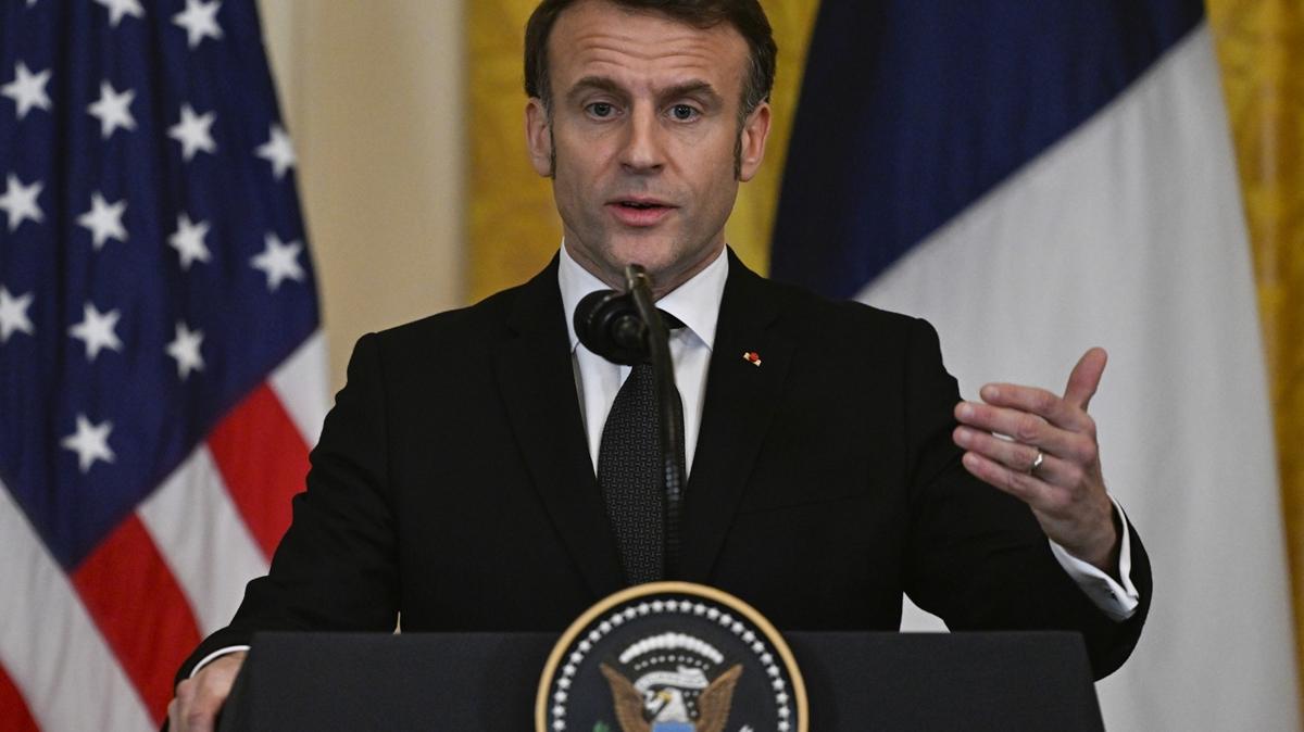 Macron: Bar, Ukrayna'nn teslim olmas anlamna gelmez