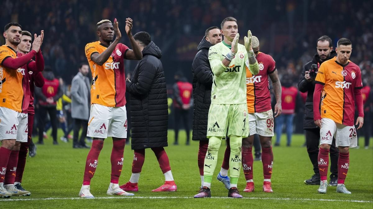 Galatasaray evindeki yenilmezlik serisini srdrd