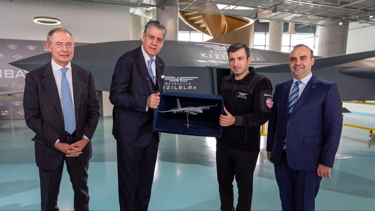 ki dev arasnda ortaklk ihtimali: Baykar'n Piaggio Aerospace'ne gz kulak olabiliriz