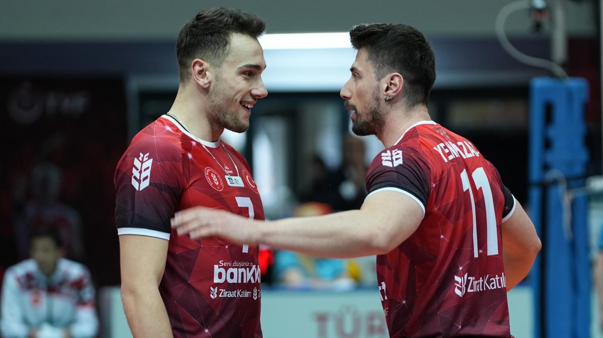Ziraat Bankkart, CEV Kupas'nda yar finale ykseldi