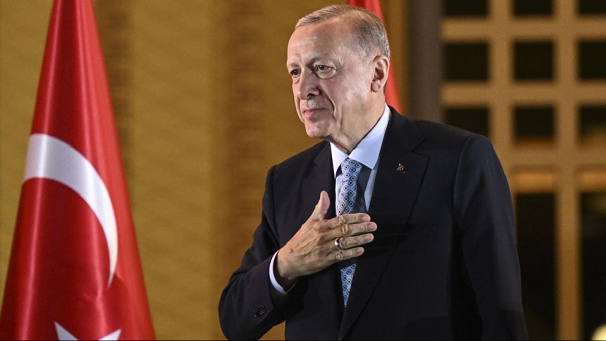 Cumhurbakan Erdoan'dan doum gn mesajlarna teekkr paylam