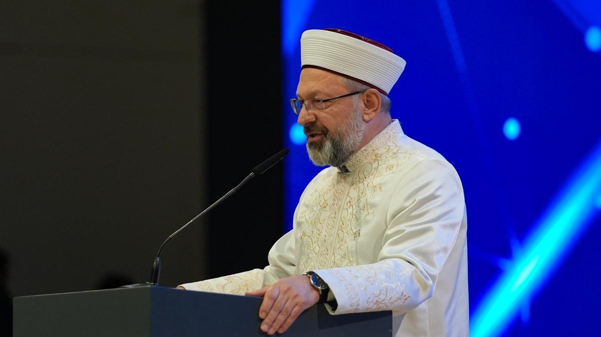 Diyanet leri Bakan Erba: Manevi danmanlk ve rehberlik alannda nemli almalar yrtmekteyiz