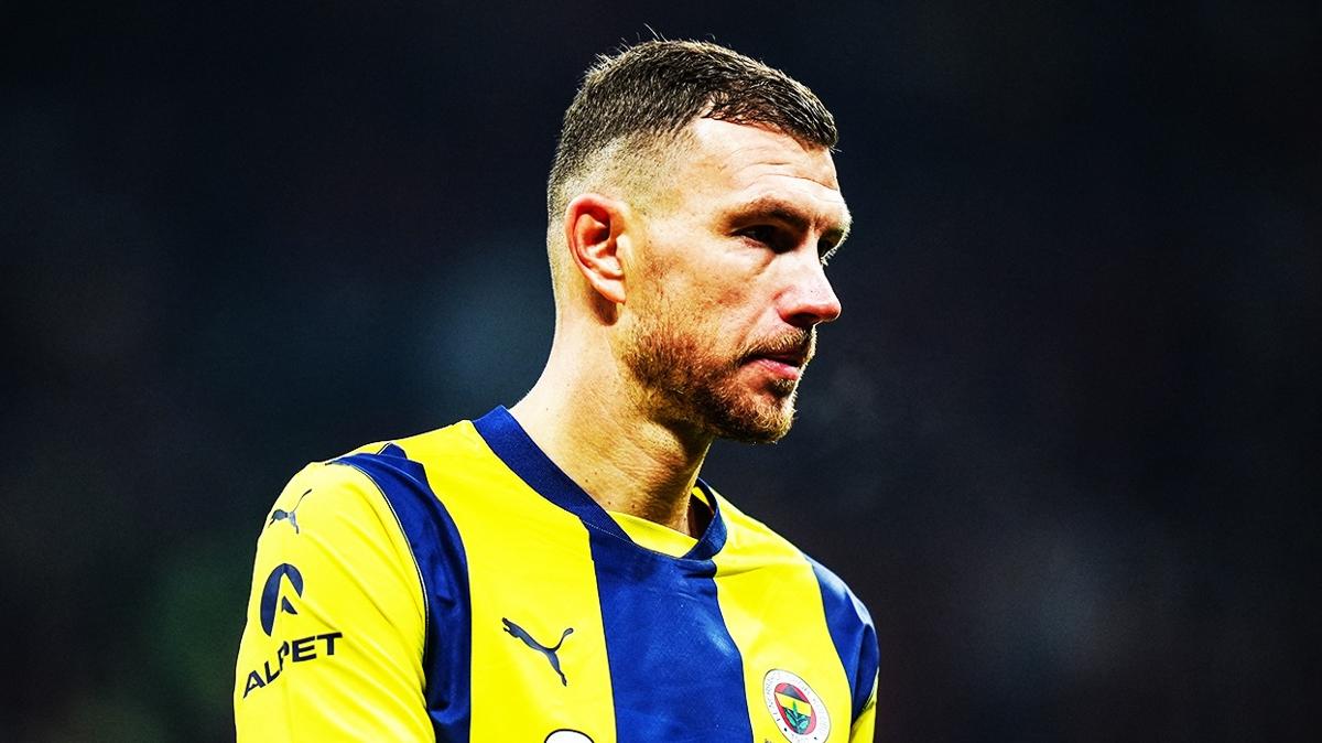 Ve beklenen oldu! Fenerbahe'de Edin Dzeko iin karar verildi