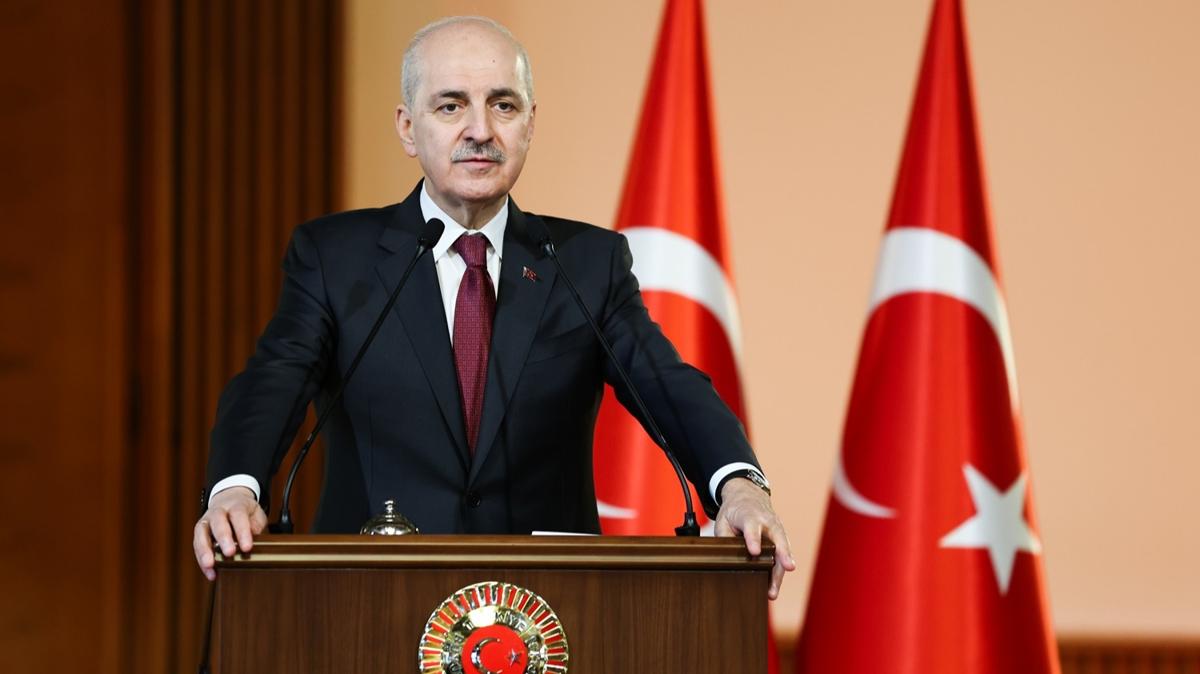 TBMM Bakan Kurtulmu: Trkiye her zaman bartan yana