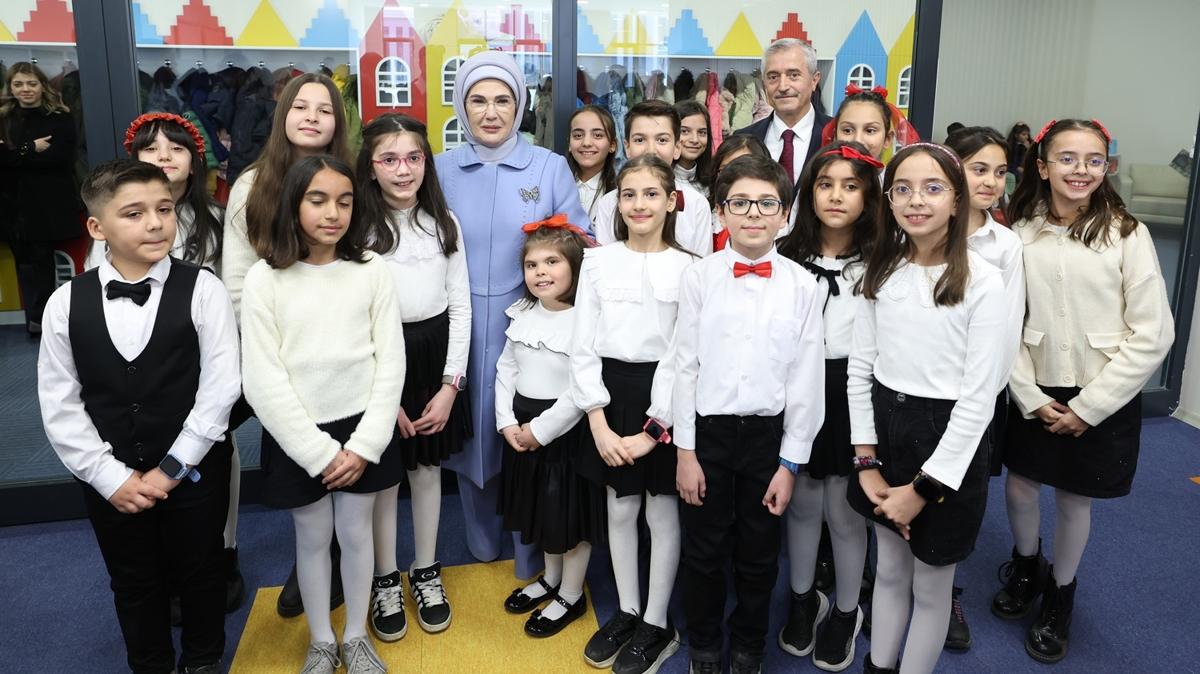 Emine Erdoan'dan Gaziantep'teki programlarna ilikin paylam