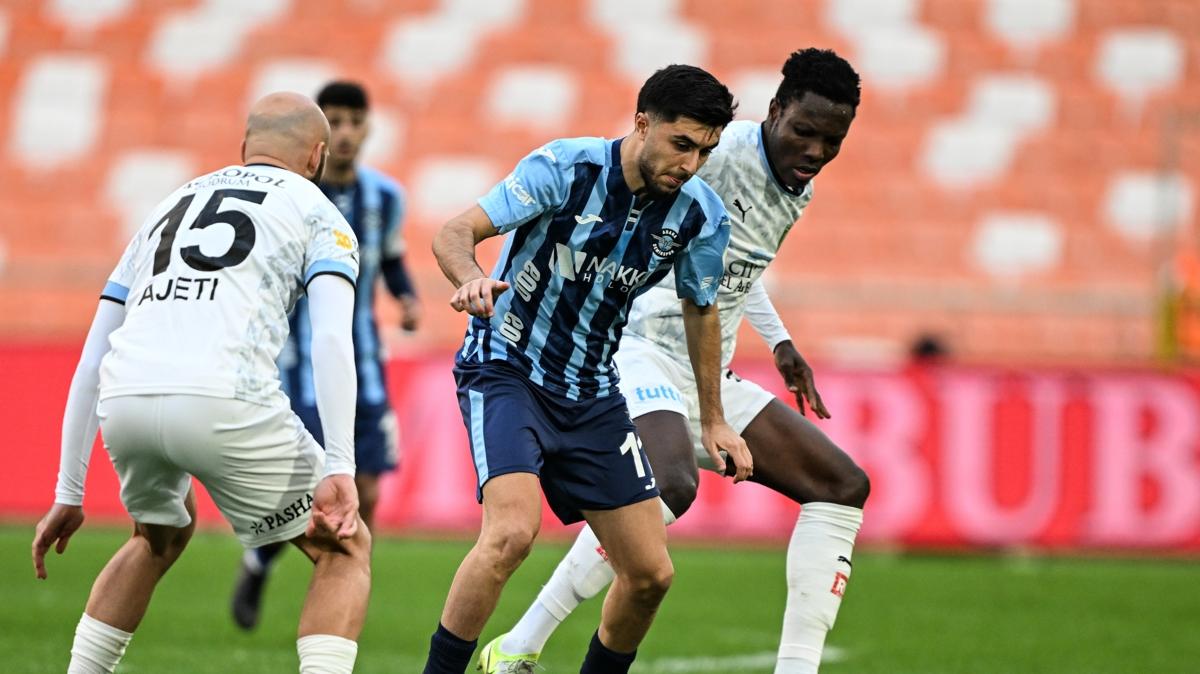 Adana Demirspor ile Bodrum FK yeniemedi