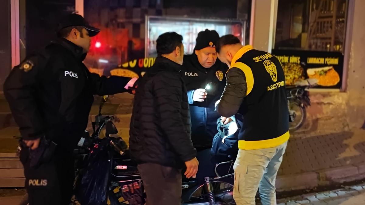 Adana'da asayi uygulamas: 16 kii yakaland