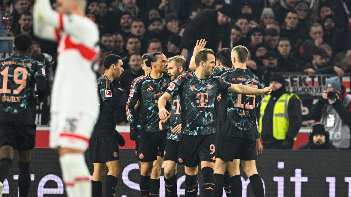 Bayern Mnih deplasmanda 3 golle kazand