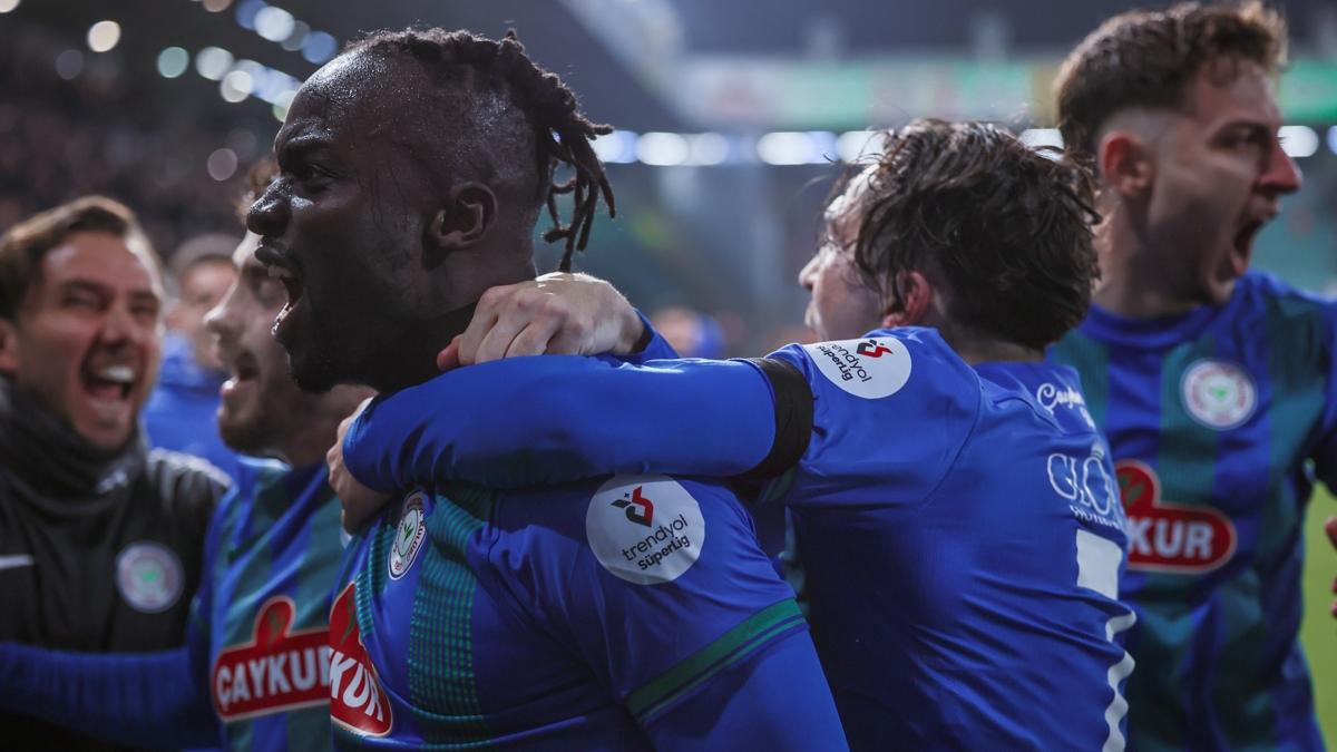 aykur Rizespor'un konuu Alanyaspor 
