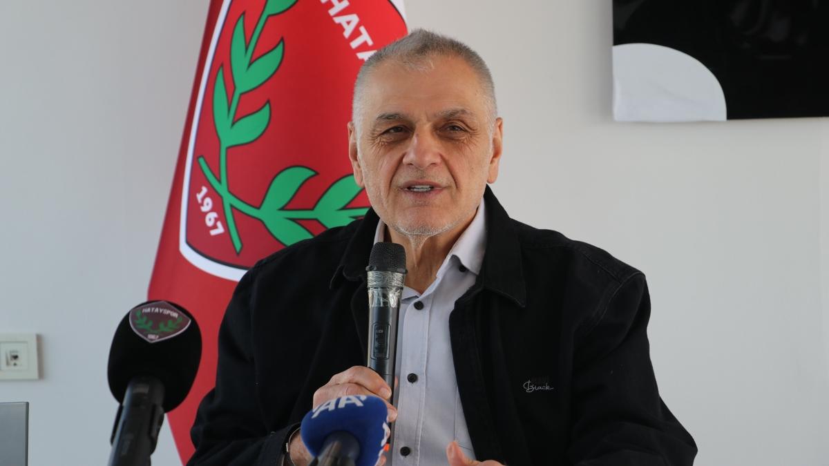 Hikmet inin, Hatayspor'un son durumunu aklad