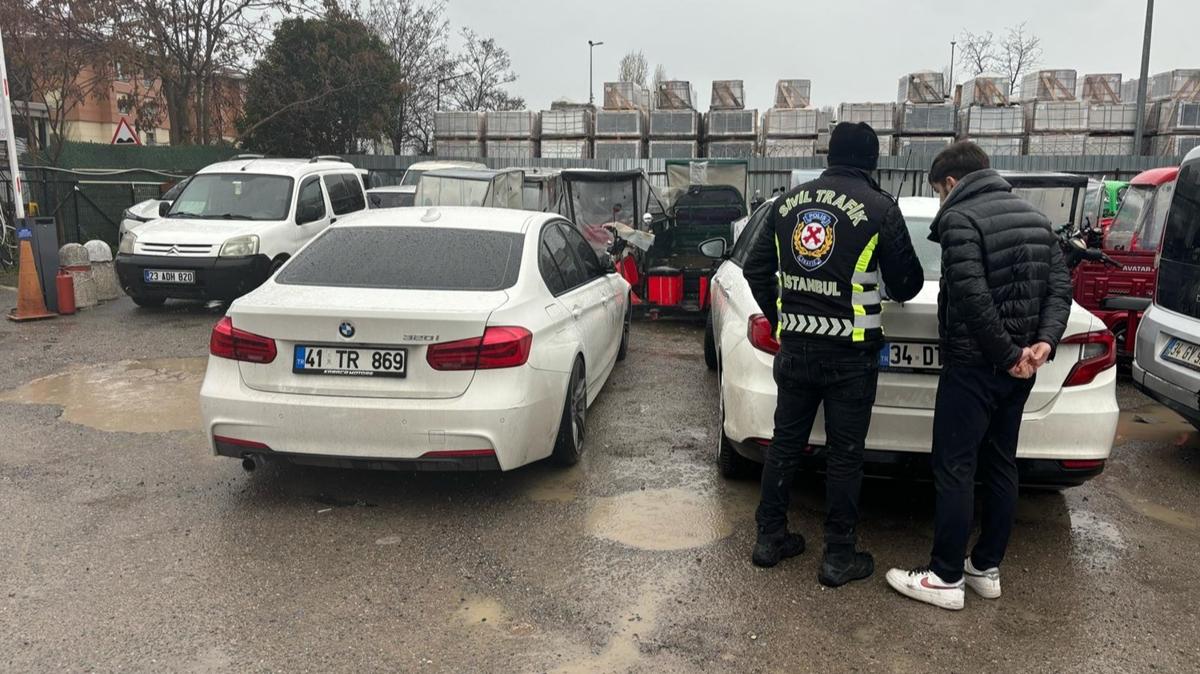 stanbul'da trafikte ikinci kez drift atan srcnn ehliyeti iptal edildi