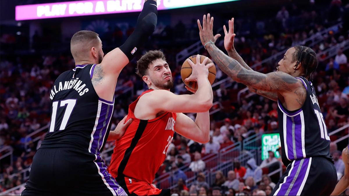 Alperen engn'n 30 says yetmedi! Houston Rockets evinde Kings'e kaybetti