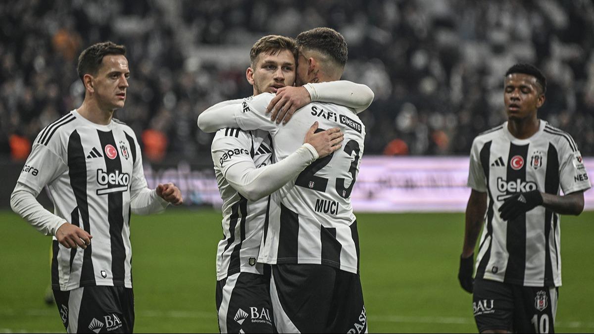 Beikta'tan st ste 4. galibiyet! Kartal evinde hata yapmad