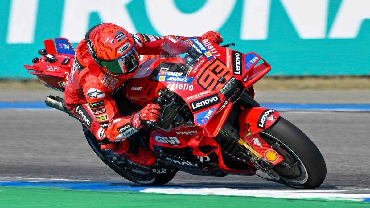 MotoGP Tayland Grand Prix'sinin kazanan Marc Marquez