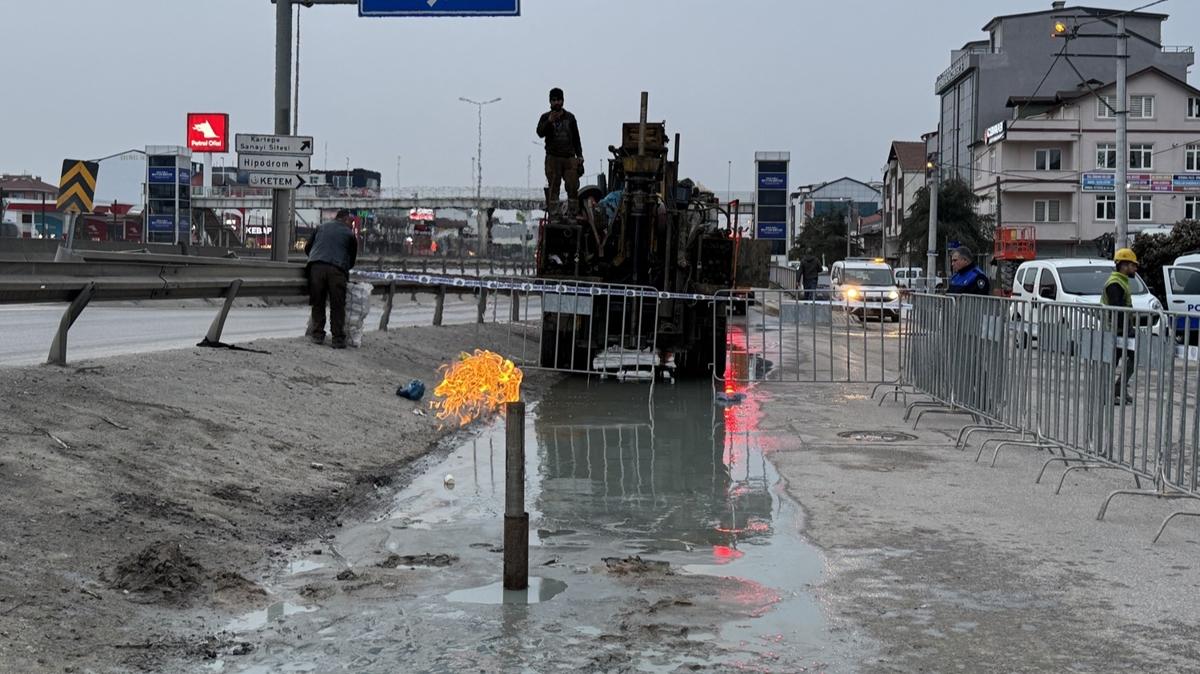 Sondaj almas srasnda metan gaz k! Ekipleri harekete geti