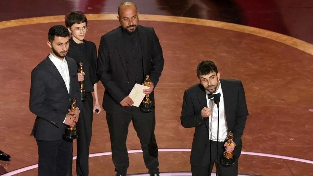 97'inci Oscar dlleri sahiplerini buldu! Filistin ars damga vurdu