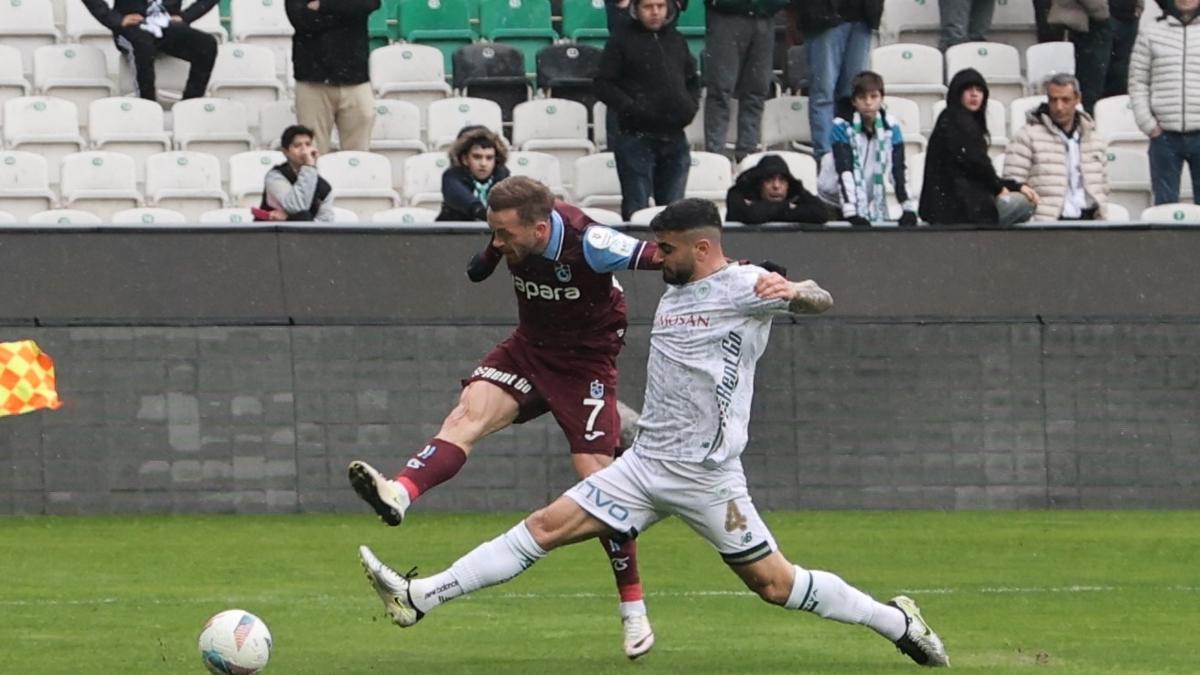 MA SONUCU: Konyaspor 1-0 Trabzonspor