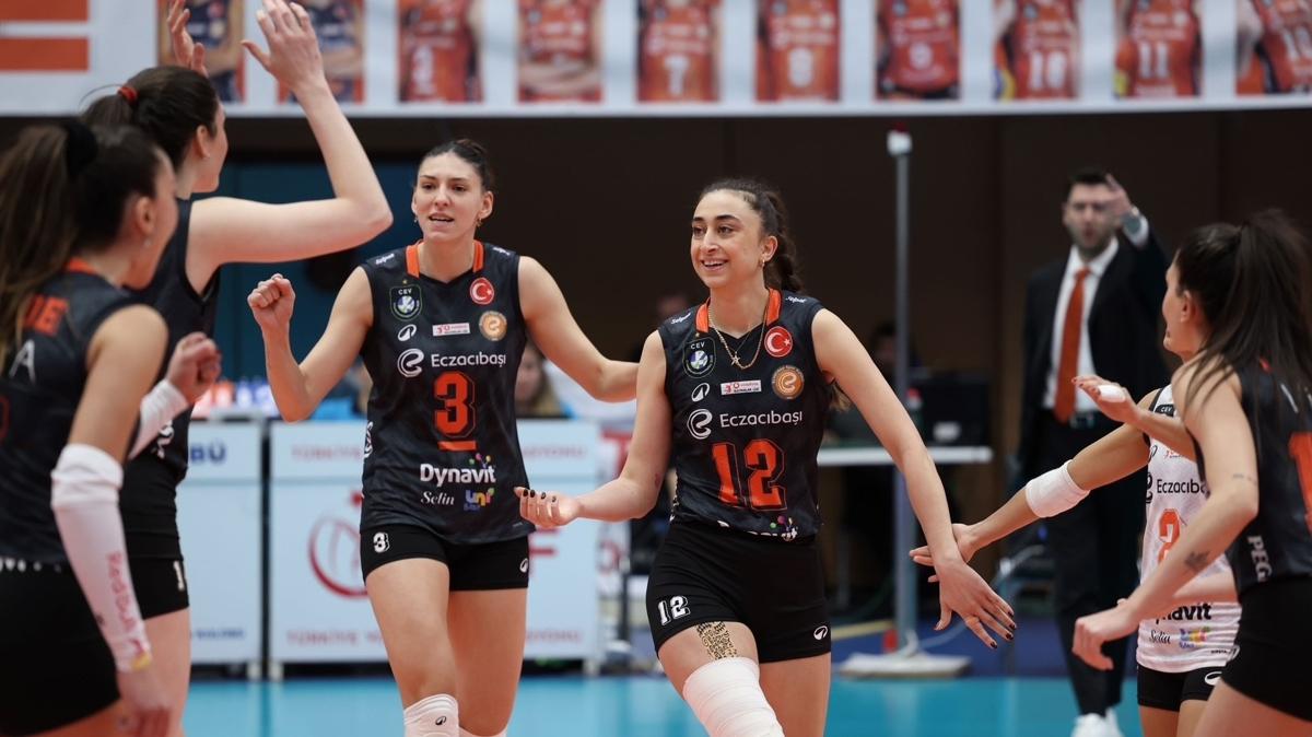 CEV Kadnlar ampiyonlar Ligi eyrek finallerinde Trk derbisi Tivibu Spor'da  