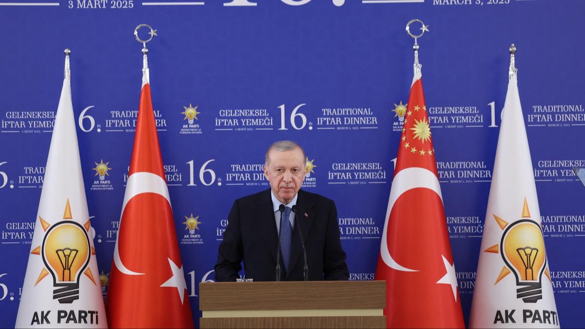 Cumhurbakan Erdoan: Dnya askeri ve siyasi patlamalara gebe