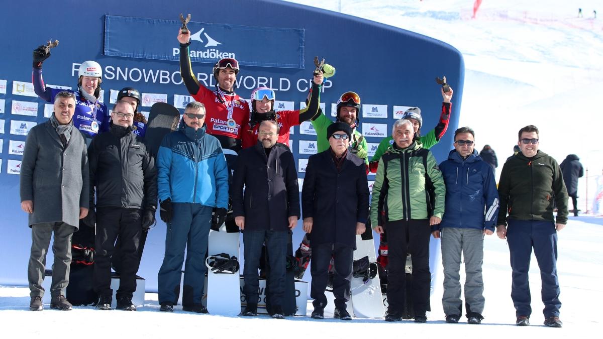 Dnya Snowboard Kupas'nda madalyalar sahiplerini buldu  
