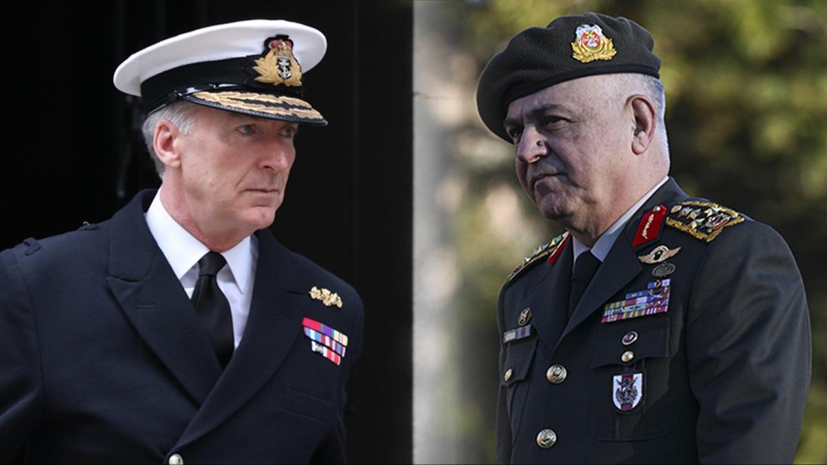 Genelkurmay Bakan Orgeneral Grak, Birleik Krallk Genelkurmay Bakan Radakin ile grt