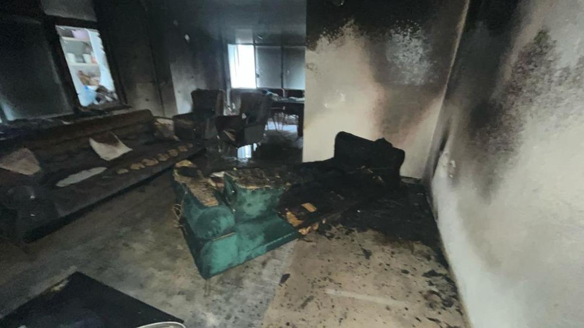 Isparta'da prizde unutulan sa kurutma makinesi evi yakt