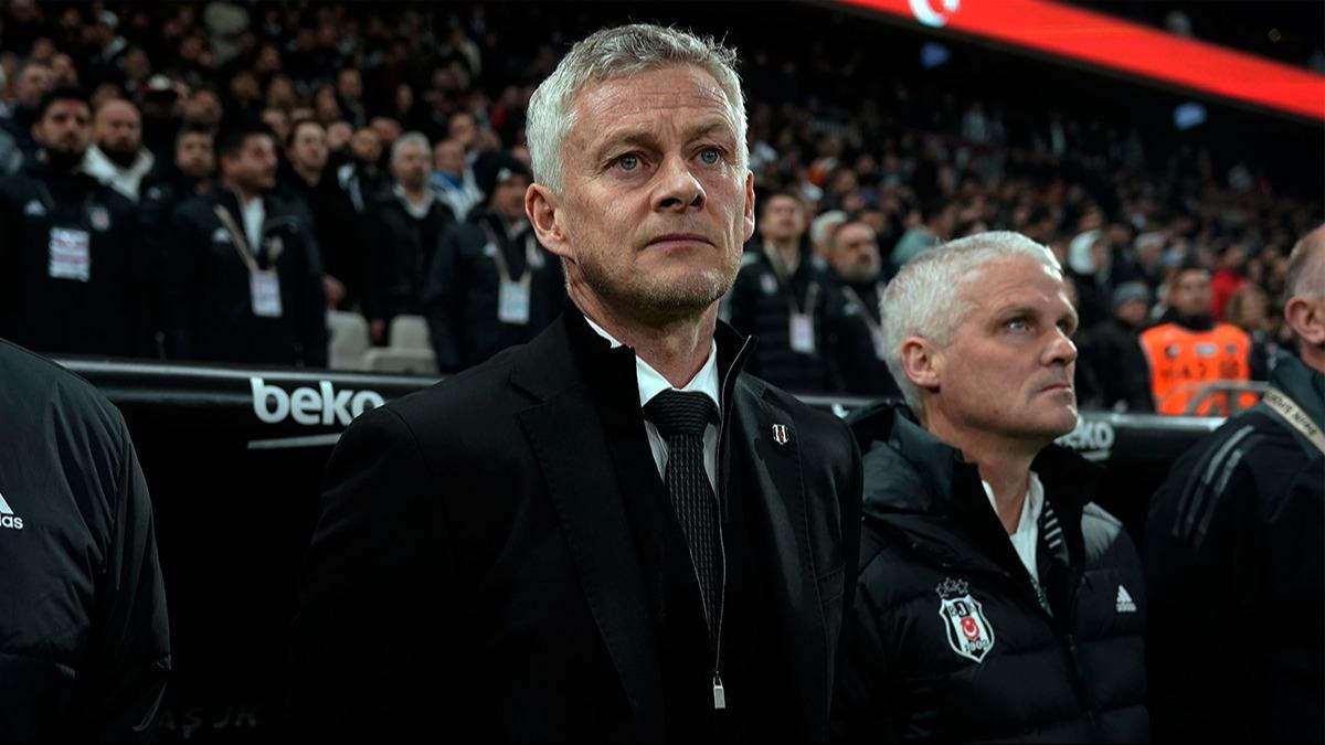 Kariyerinin en baarl dnemi! Solskjaer Beikta'ta seriye balad