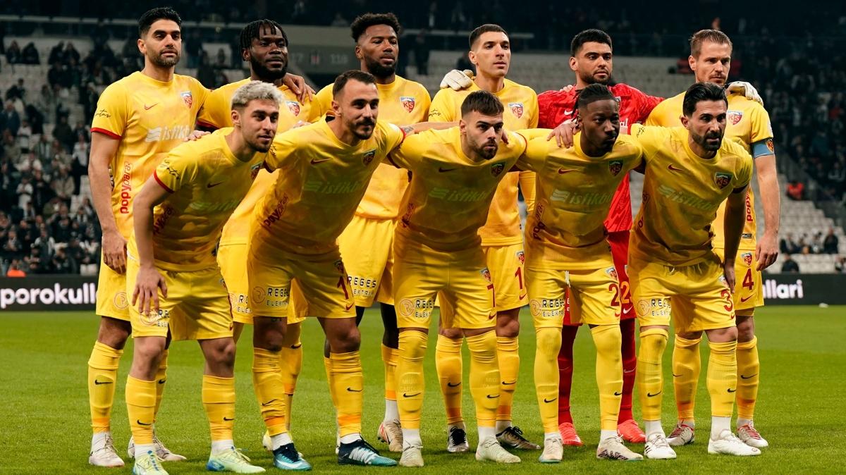 Kayserispor 4 ma� sonra yenilgiyle tan��t�