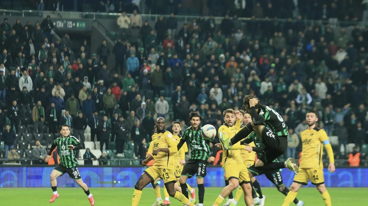 Kocaelispor evinde 2 puan brakt