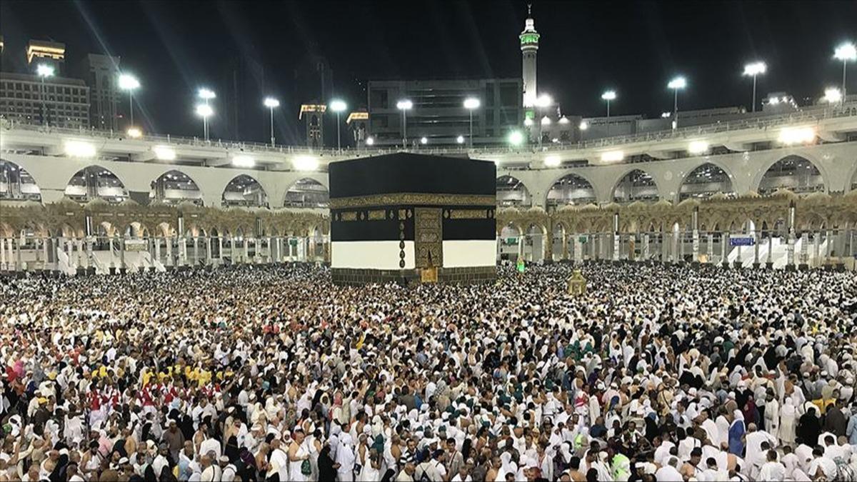 Mescid-i Haram'da ilk kez balatld
