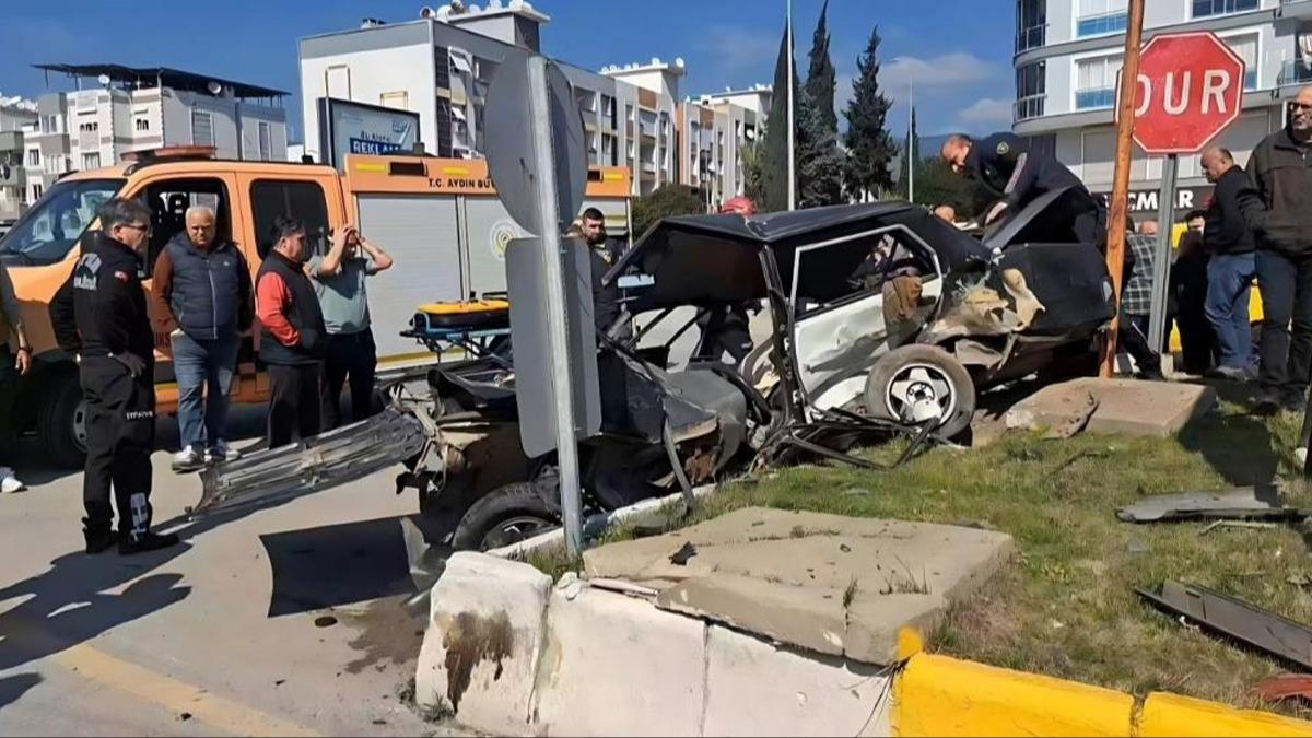 Aydn'da feci kaza: 1 kii hayatn kaybetti
