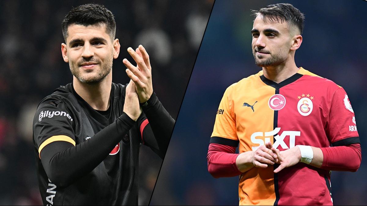 Galatasaray'a iki iyi haber birden! Yunus Akgn ve Alvaro Morata geri dnyor