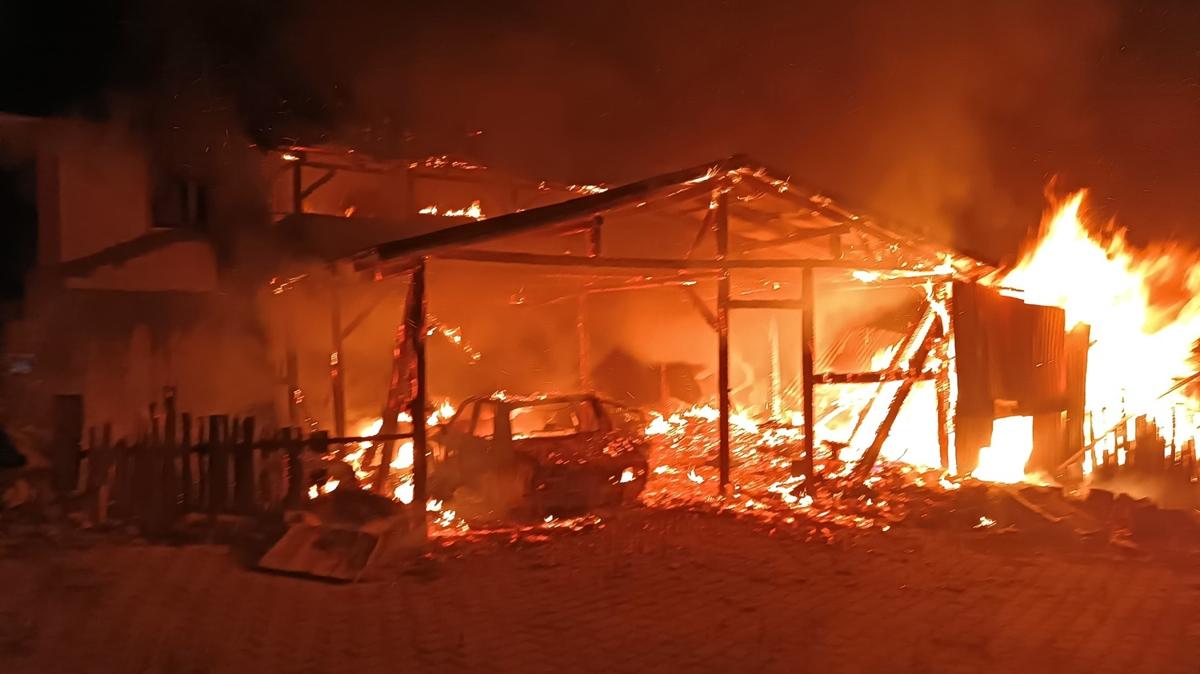 Kastamonu'da korkutan yangn