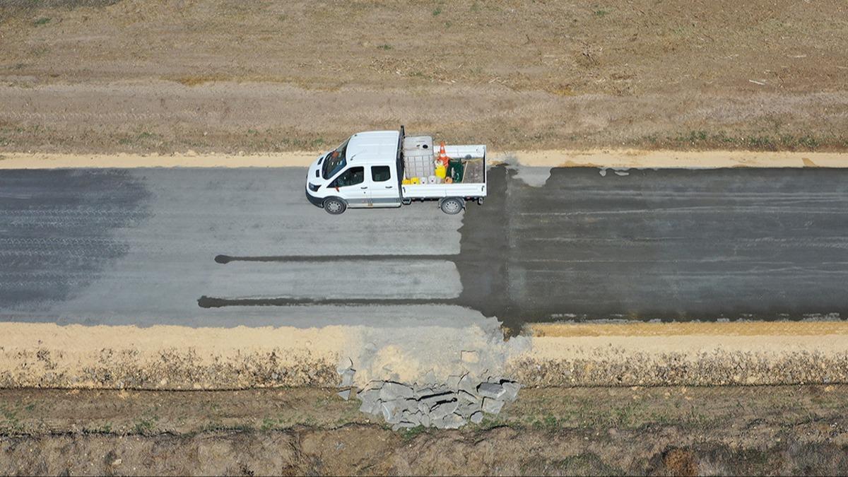 rnak-Mardin gzergahna beton yol
