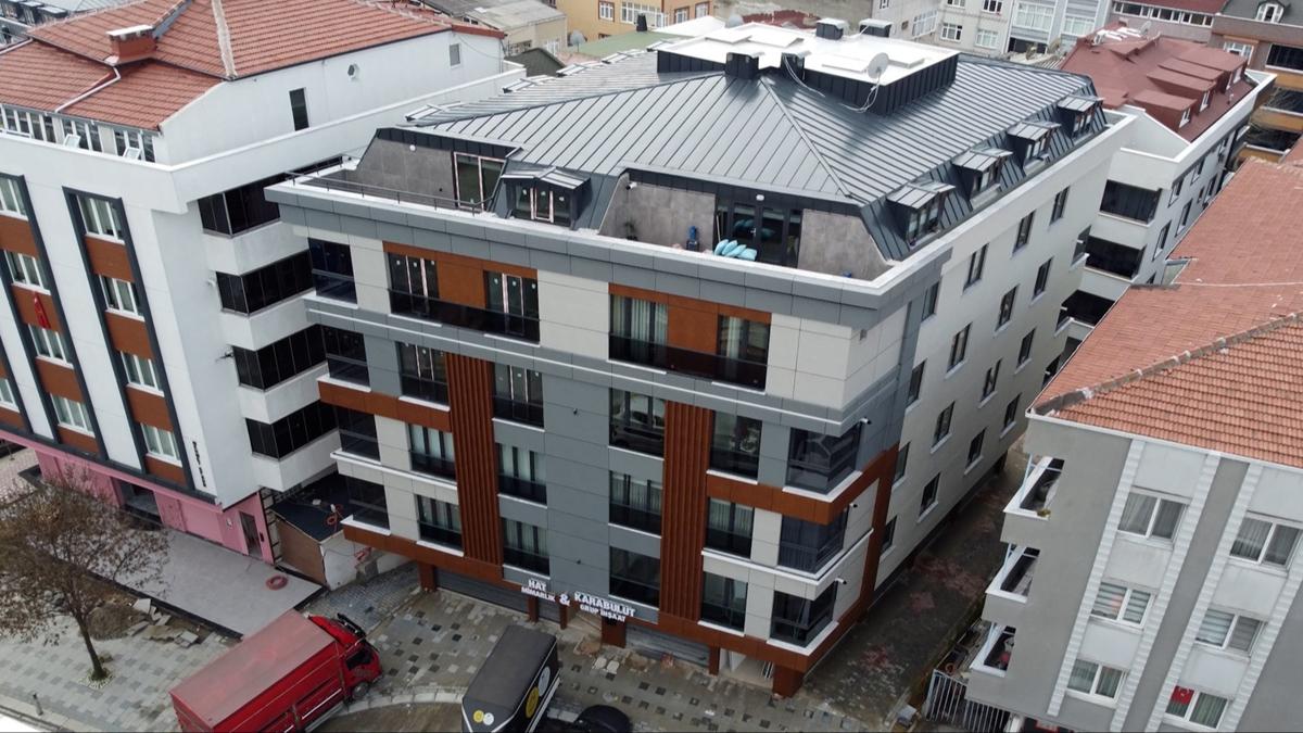 Bakan Kurum paylat! Bayrampaa'da aile apartman 'Yars Bizden Kampanyas' ile dnt