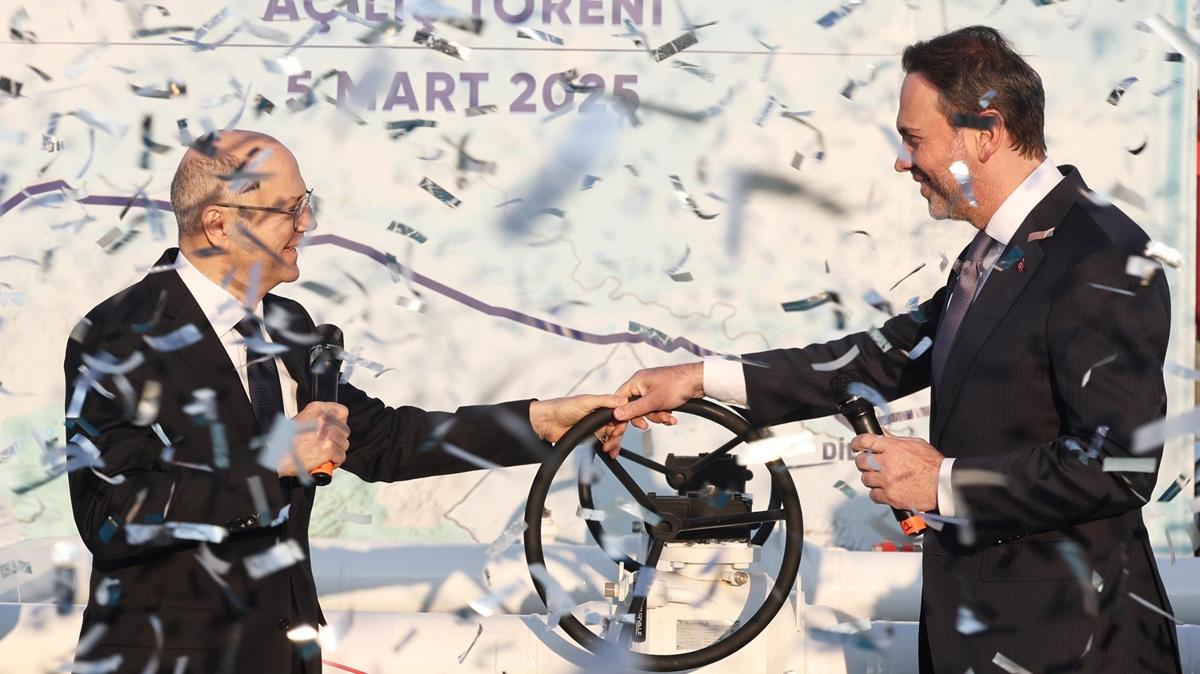 lk gaz ak saland! Blgelerin kalknmas iin byk rol oynayacak