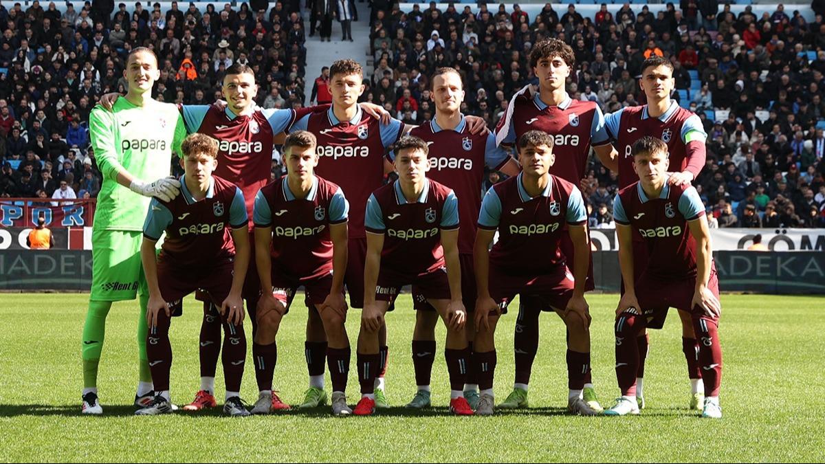 UEFA Genlik Ligi'nde tarihi baar! Trabzonspor U19 eyrek finalde