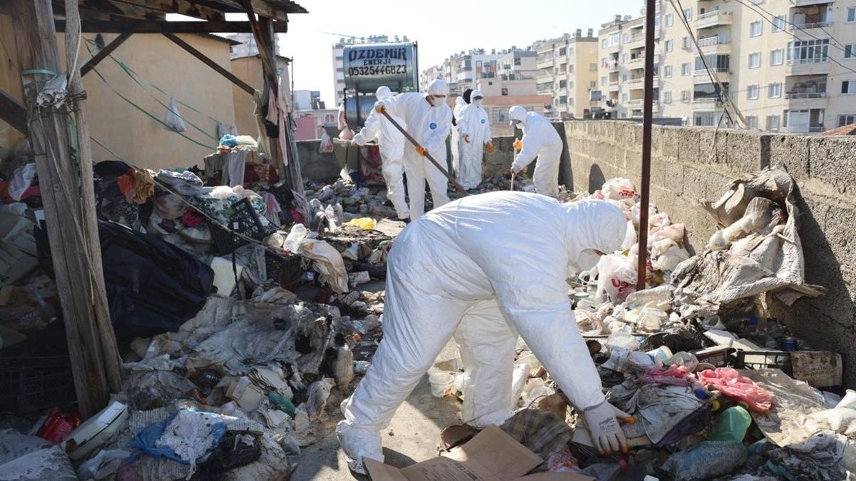 Mersin'de p ev vakas... 10 ton p kt