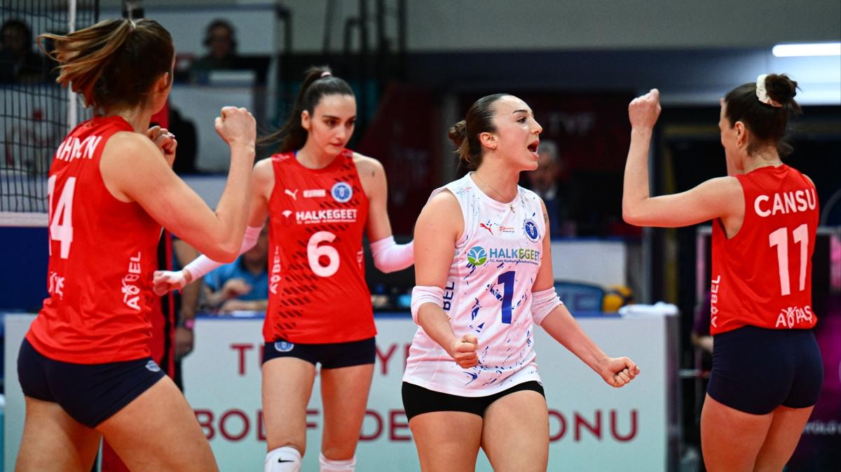Sultanlar Ligi'nde en ok blok Aydn Bykehir Belediyespor'dan
