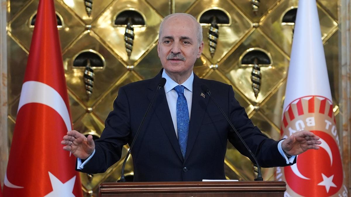 TBMM Bakan Kurtulmu: Daha gl bir Trkiye'yi kurmak iin hep beraber mcadele edeceiz