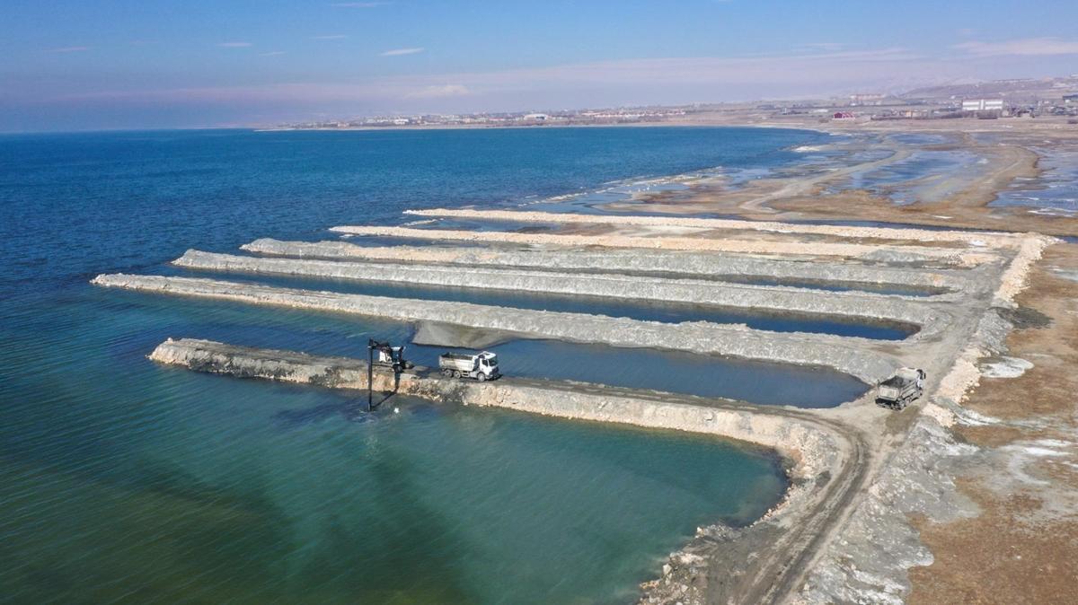 Van Gl'nn zemininden 1 milyon 955 bin metrekp dip amuru ve balk karld