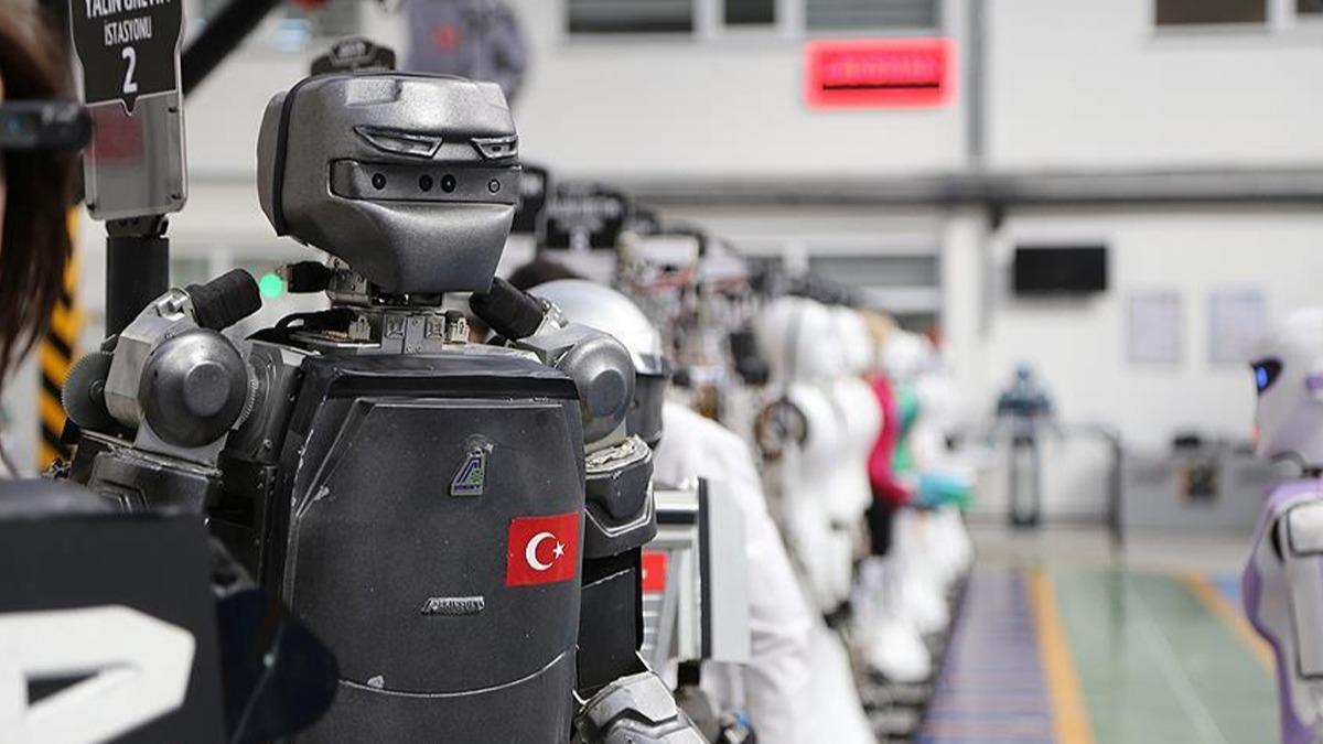 Yerli ve milli insana benzeyen robotlar geliyor: retim iin tarih verildi 